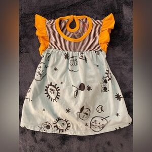 New without tag dress and diaper cover size 6-9M